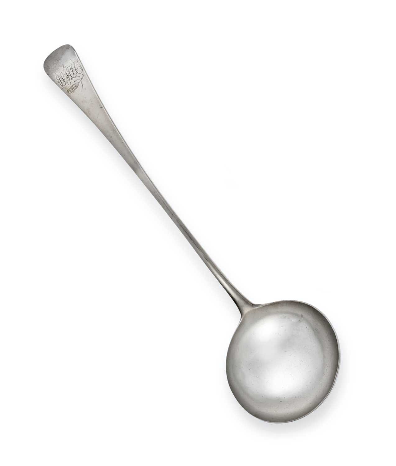 Lot 2232 - A George III Silver Soup-Ladle