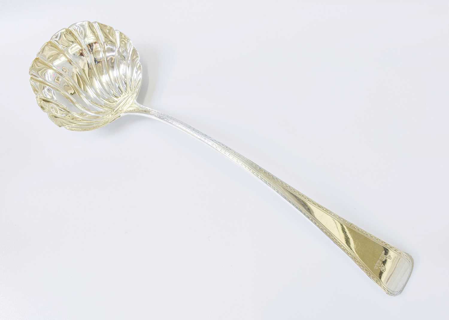 Lot 172 - A William IV Silver Soup-Ladle, by Jonathan...