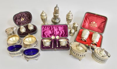 Lot 77 - A Collection of Assorted Silver...