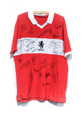 Lot 4051 - Middlesbrough Three Signed Football Shirts