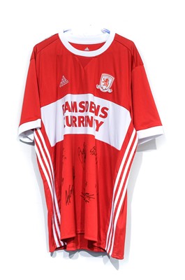 Lot 4052 - Middlesbrough Three Signed Football Shirts
