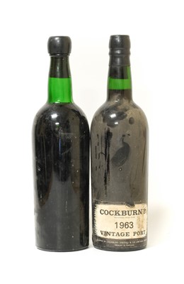Lot 3120 - Cockburn's 1963 Vintage Port (one bottle),...