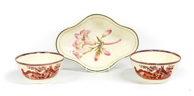 Lot 107 - A Swansea Creamware Bowl, circa 1800, of...