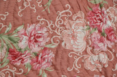 Lot 2081 - Early 20th Century Floral Printed Wholecloth...