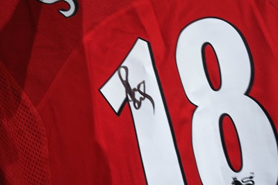 Lot 4047 - Manchester United Three Signed Shirts