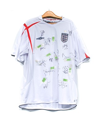 Lot 4038 - England V England Legends Two Signed Shirts