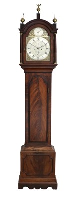 Lot 668 - A Mahogany Eight Day Longcase Clock, signed...