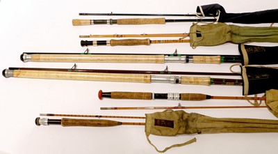 Lot 4129 - A Pair of Hardy Fred Buller 11' Pike Rods