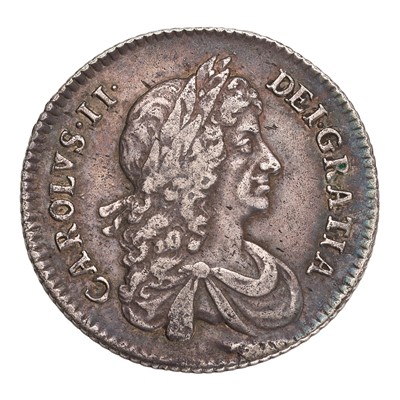 Lot 54 - Charles II, Shilling 1668, second bust (Bull...