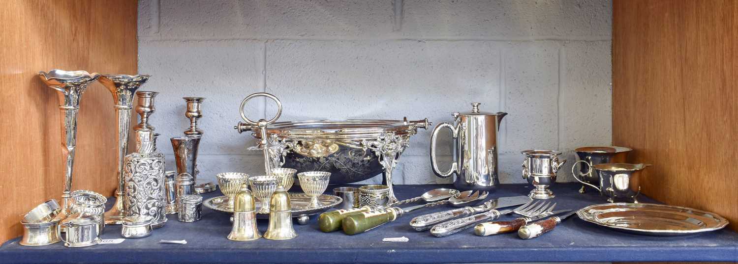 Silver Collection Display Lot 65 - A Collection of Assorted Silver and Silver
