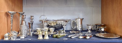 Lot 65 - A Collection of Assorted Silver and Silver...