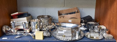 Lot 71 - A Collection of Assorted Silver Plate,...