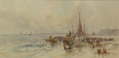 Lot 578 - Frank Rousse (fl.1895-1917) Herring boats and...