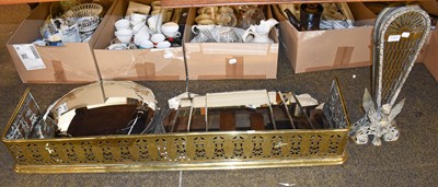 Lot 1341 - Four Art Deco Frameless Mirrors, including a...