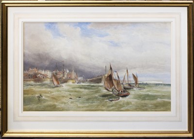 Lot 1132 - Robert Ernest Roe (1851-1930) Shipping in a...