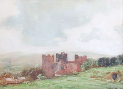 Lot 1120 - Fred Lawson (1888-1968) Bolton Castle Signed...