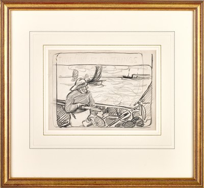 Lot 1045 - Attributed to Dame Laura Knight RA, RWS, RE,...