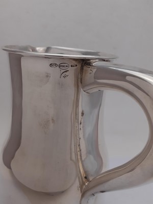 Lot 2268 - An Italian Silver and Wood Water-Jug