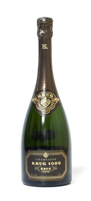 Lot 3019 - Krug 1989 Vintage Champagne (one bottle)