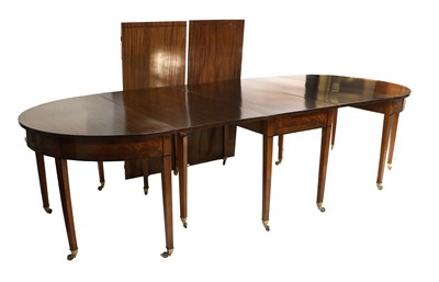 Lot 252 - A Late George III Mahogany, Ebony and...