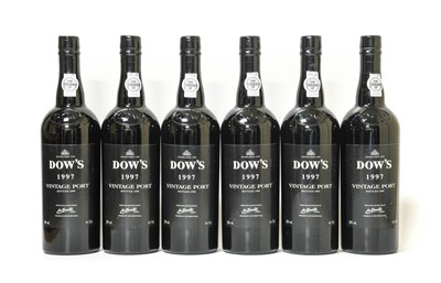 Lot 3126 - Dow's 1997 Vintage Port (six bottles)