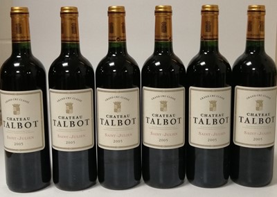 Lot 41 - Château Talbot 2005 Saint-Julien (twelve bottles)