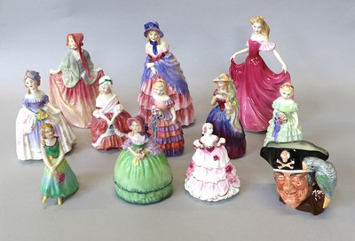 Lot 234 - Three W. H. Goss Porcelain Figures, Gwenda,...