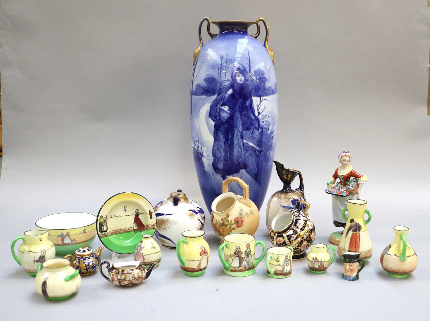 Lot 343 - A Collection of Royal Doulton Porcelain Harlem...