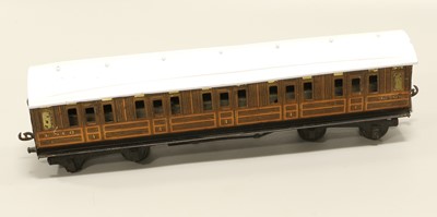 Lot 4426 - Exley O Gauge LMS 3rd Corridor Coach 2181