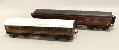 Lot 4426 - Exley O Gauge LMS 3rd Corridor Coach 2181