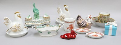 Lot 328 - A Collection of Herend, Lladro and Royal...