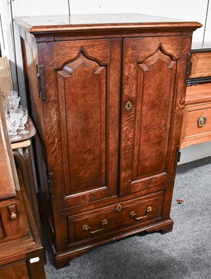 Lot 1172 - A Bylaw of Norwich Two Door Cabinet, with base...