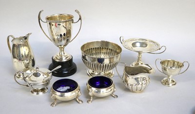 Lot 169 - A Collection of Assorted Silver, including a...