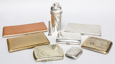 Lot 168 - A Collection of Assorted Silver and Other...