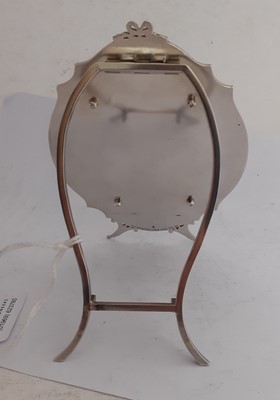 Lot 2262 - A Swiss Silver and Enamel Photograph-Frame