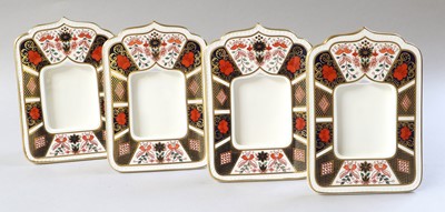 Lot 195 - A Set of Four Royal Crown Derby Porcelain...