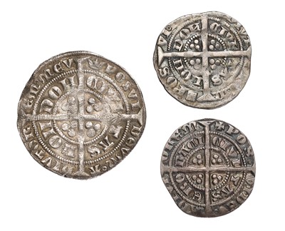 Lot 23 - 3x Edward III, Hammered Coins, all pre-treaty...