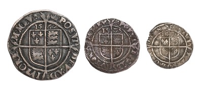 Lot 41 - 3x Elizabeth I, Hammered Coins, all third and...