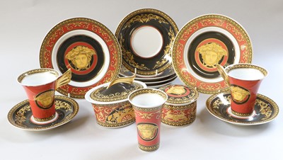 Lot 205 - Rosenthal for Versace, Medusa pattern two...