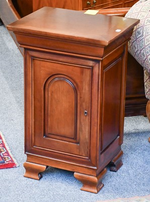 Lot 1188 - An 'And So To Bed' Cherry Wood Bedroom Suite,...
