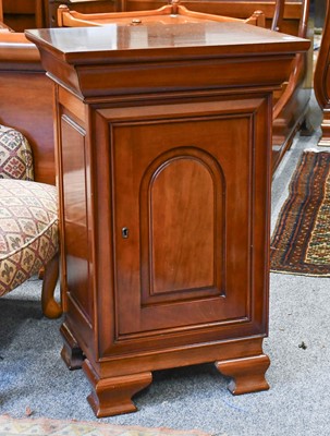 Lot 1188 - An 'And So To Bed' Cherry Wood Bedroom Suite,...