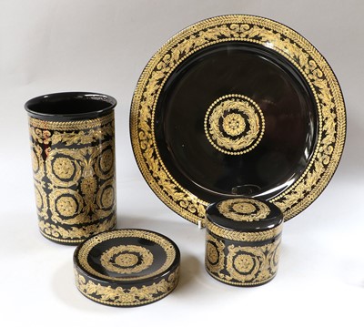 Lot 201 - Rosenthal for Versace, Gold Baroque pattern,...