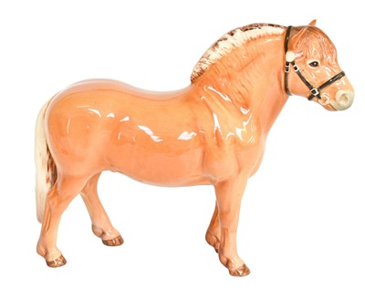 Lot 2180 - Beswick Norwegian Fjord Horse, model No. 2282,...