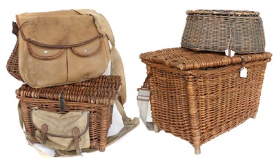 Lot 4184 - Various Wicker Items