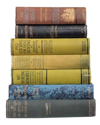 Lot 189 - Natural History Books: A Group of Hunting...