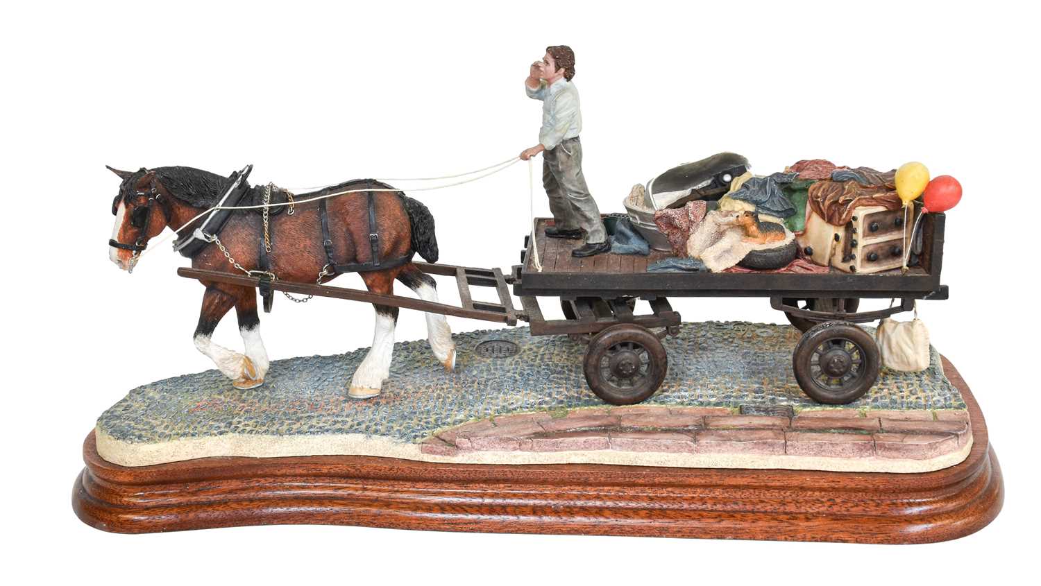 Lot 2087 Border Fine Arts 'Rag, Bone, Any Old Iron?',