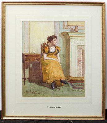 Lot 348 - Nathaniel Powell Chase (1868-1956) "A Pensive...