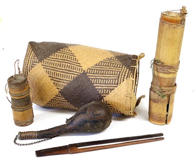 Lot 178 - An Indonesian Sumpitan (Blowpipe), the...