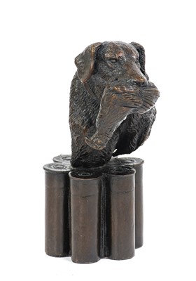 Lot 347 - David Cemmick (b.1955): A Bronze Head of...