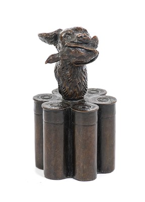 Lot 348 - David Cemmick (b.1955): A Bronze Head of...